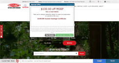 Desktop Screenshot of newarktoyotaworld.com